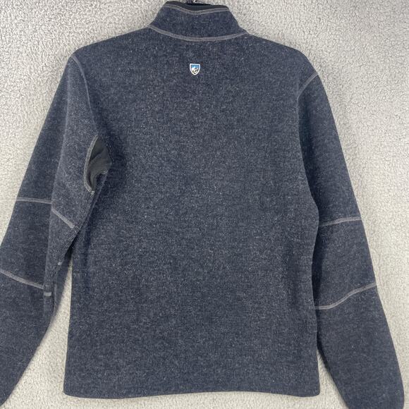 Kuhl Sweater Mens Medium Gray Thermokore Wool Blend Pullover Outdoor Hiking - Picture 7 of 15